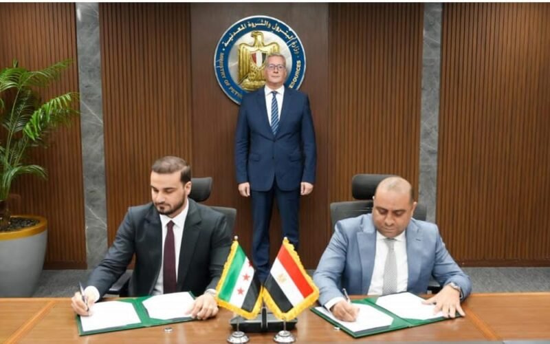 وزارة الطاقة السورية توقع مذكرتي تفاهم مع وزارة البترول المصرية في مجال الغاز والمشتقات النفطية