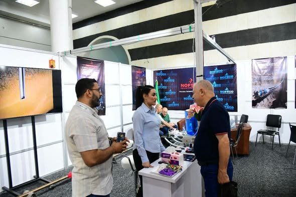 جناح الشركة الوطنية للخدمات النفطية “نوفسكو” يستقبل الخبراء في اليوم الثالث لمعرض سيربترو 2026